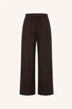 Pelle Pinstripe Pants - Brown