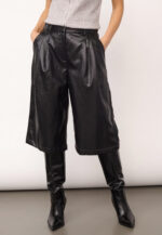 GittCC Pleat Bermuda - Black