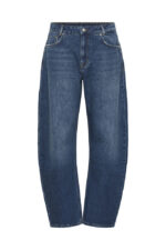 Remmie Barrel Jeans - Dark Blue Vintage Wash