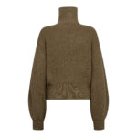 RowCC Zip Knit Cardigan - Army - Afbeelding 3