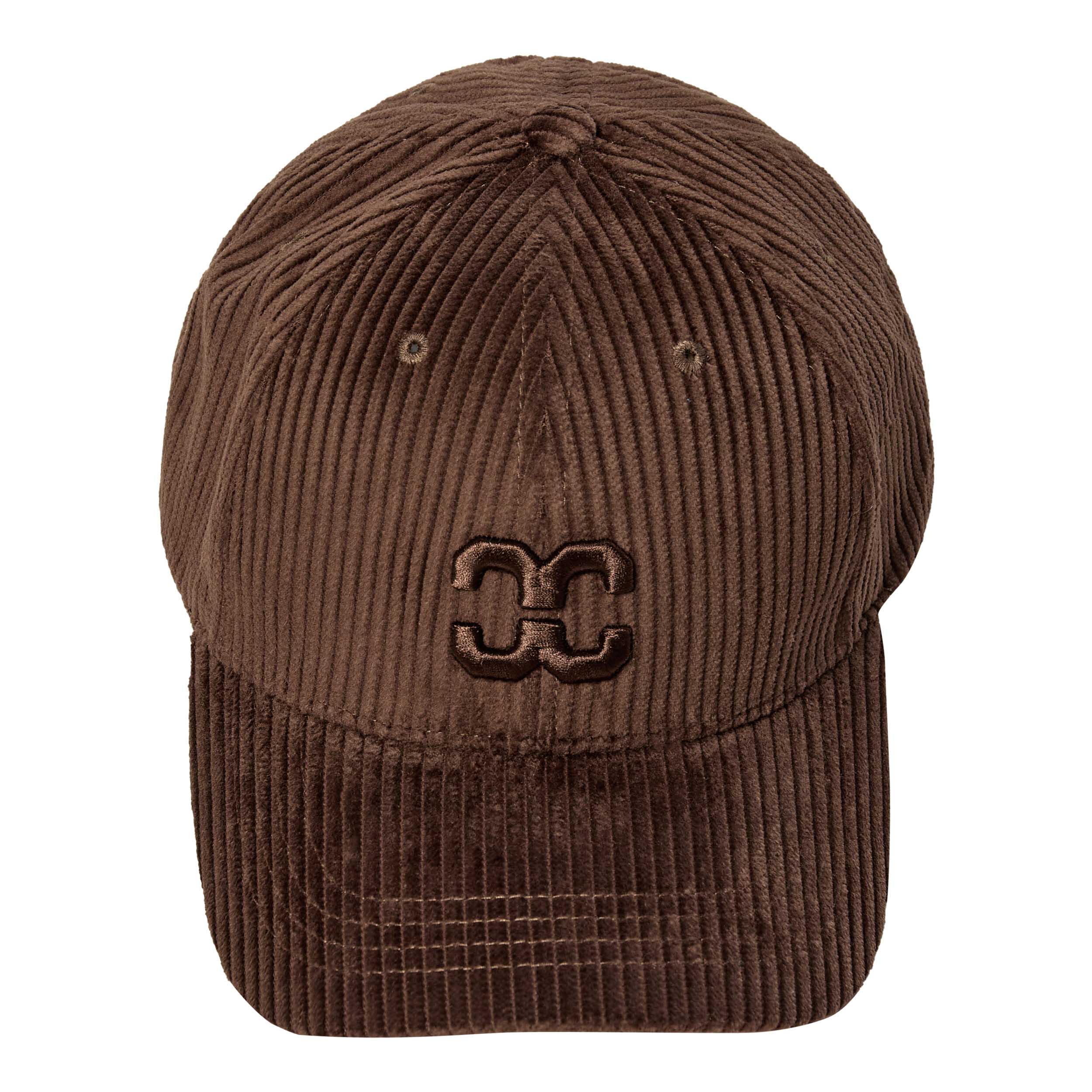 500243-SachiCC-Cord-Cap-20003-11 SachiCC Cord Cap - Dark Brown - Afbeelding 1
