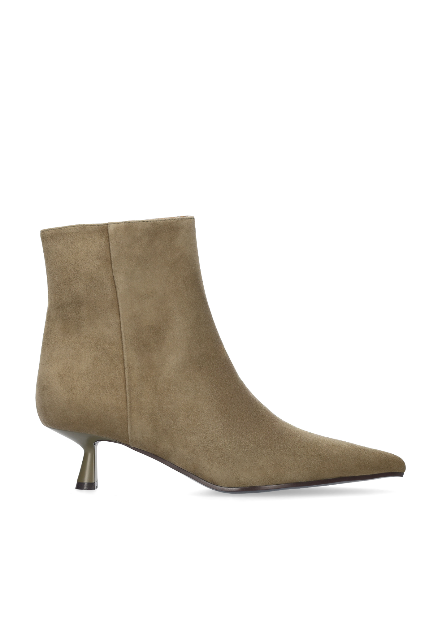 501T30VK-Verde Oliva-1 Bibi Lou Enkellaarsje - Oliva - Afbeelding 1