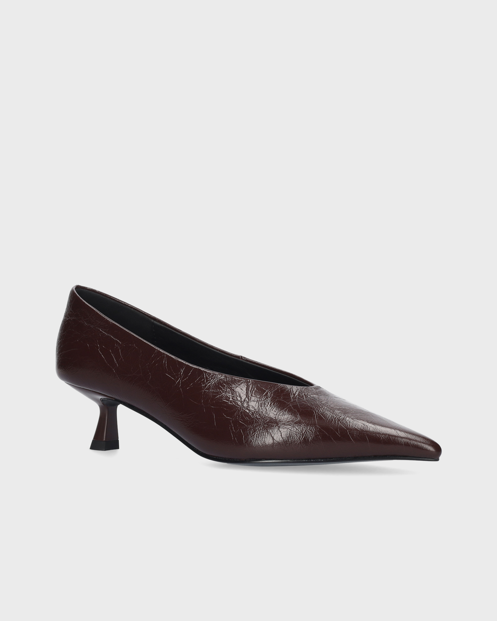 518Z13VK-Burgundi-2 Bibi Lou Pump Kitten heel - Burgundi - Afbeelding 1
