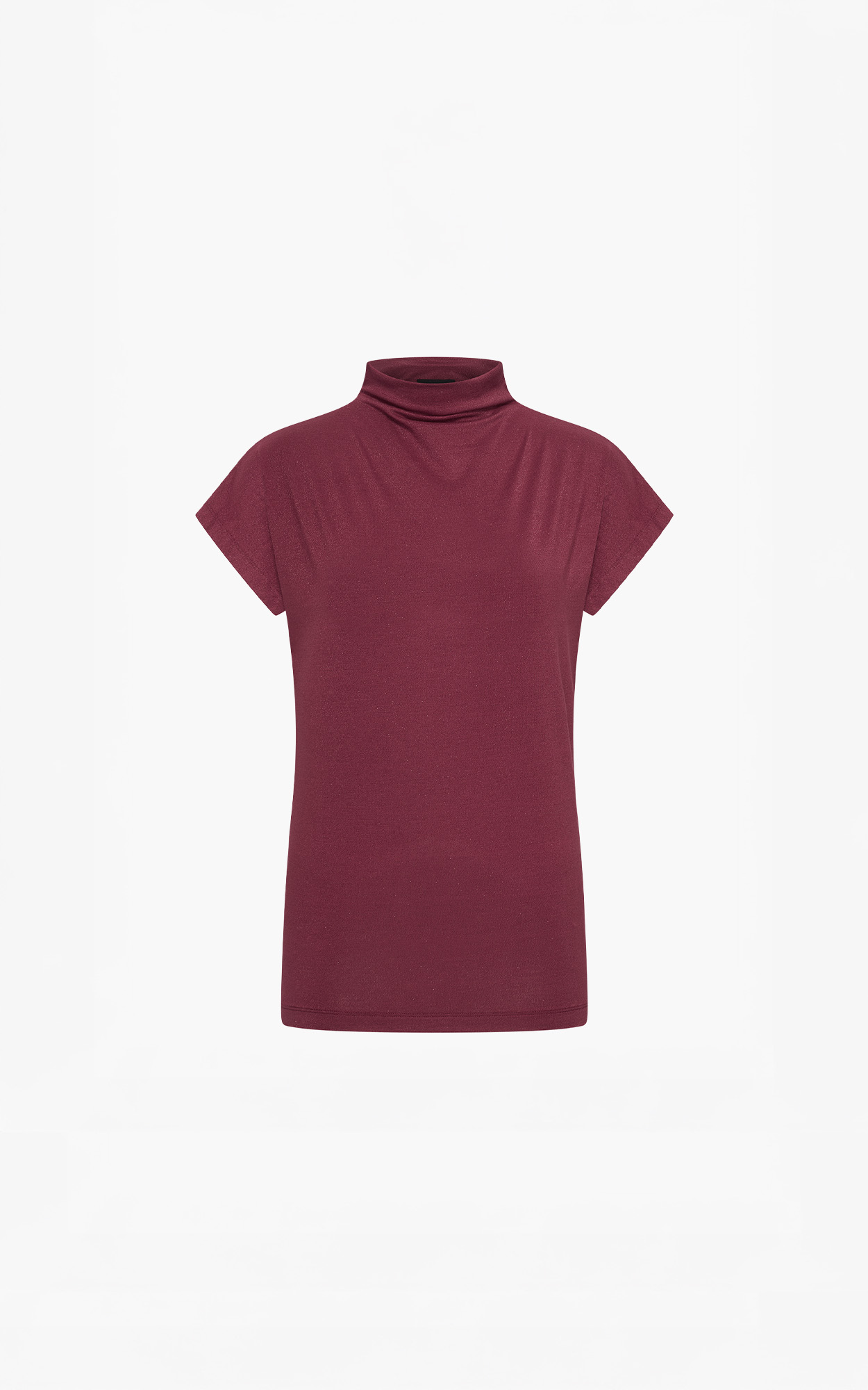 960-134-4262 (1) Mandy Top - Burgundy - Afbeelding 1
