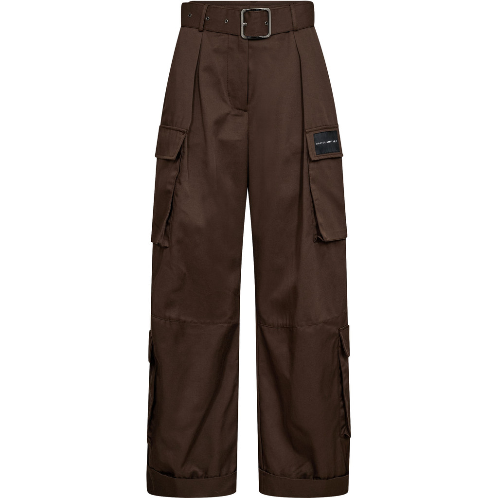 HL10705_Mocca Rabi Cargo Pocket Tall Pant - Mocca - Afbeelding 1