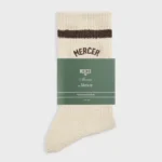 The Mercer Soft Socks - Off White