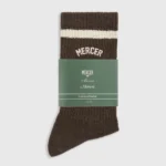 The Mercer Soft Socks - Brown