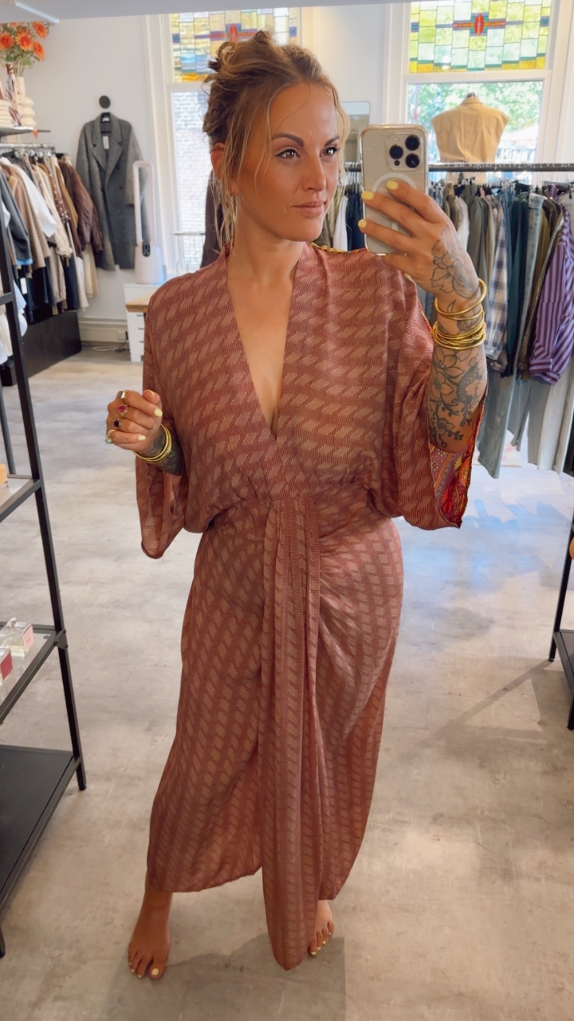 eid517730056194021cameraposition1-468 Sissel Edelbo - Juno Long Dress - 105 - Afbeelding 1