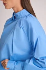 Vancouver Blouse - Azur Blue - Afbeelding 3