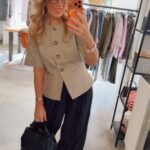 Kasaundra Blazer - Oyster