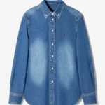 Clint Button Down - Blue