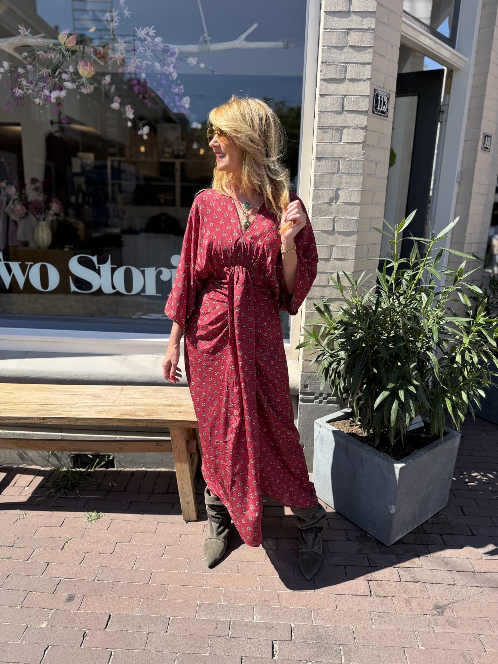 img_9879 Sissel Edelbo - Juno Long Dress - 100 - Afbeelding 1