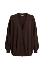Arran Cardigan - Chocolate