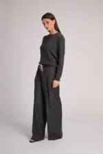 Valley Pinstripe Trousers - Dark grey - Afbeelding 2