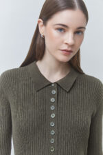 Garda Cardigan - Kaki - Afbeelding 2