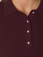 Panama Knit - Wine - Afbeelding 3
