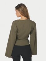 Paska Boxy LS Tee Asha - Army - Afbeelding 4