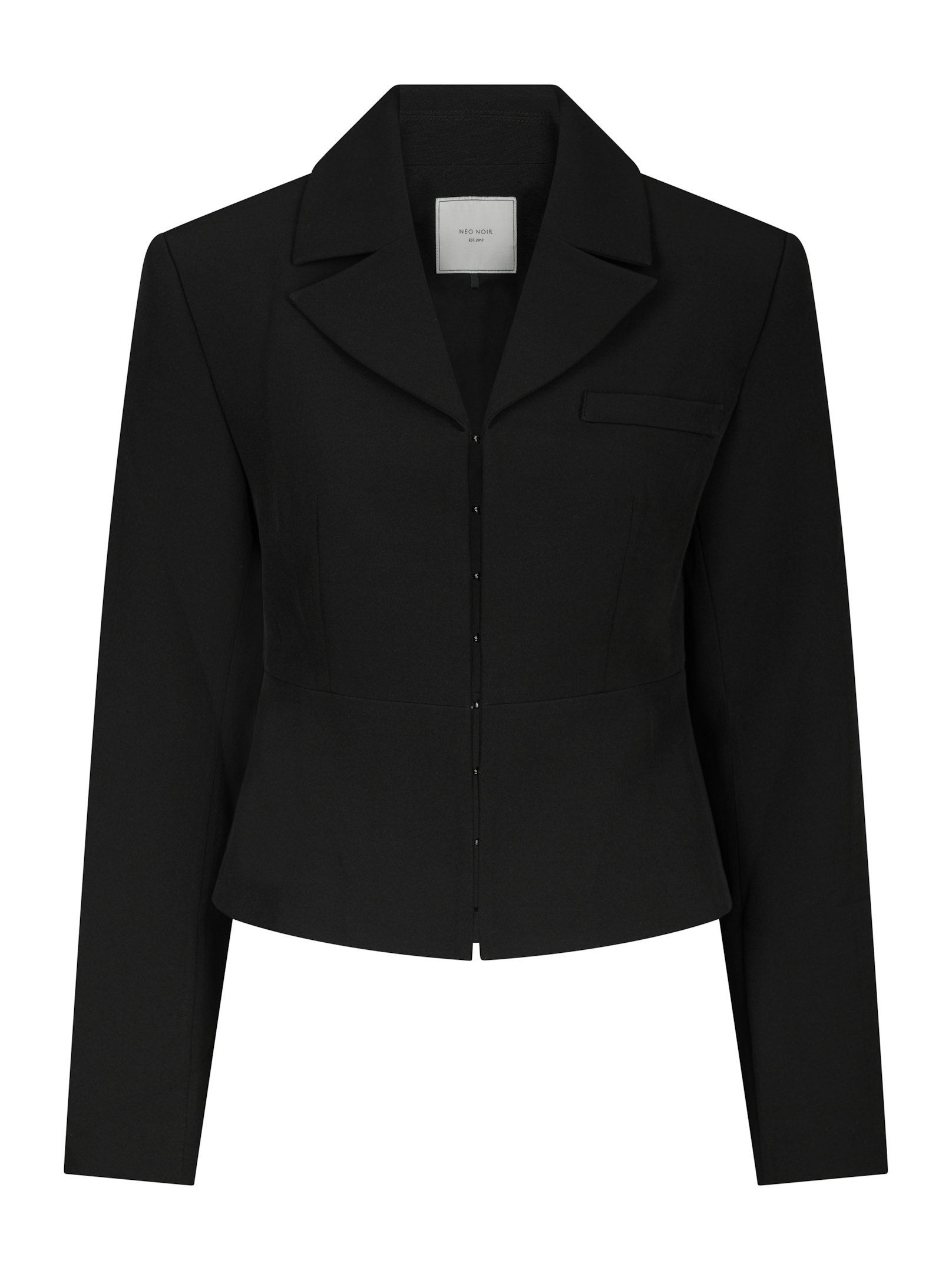 170173_100_0 Leanne Suit Blazer - Black - Afbeelding 1