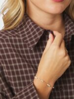Anella Check Shirt - Plum/Chocolate - Afbeelding 4