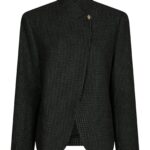 Paria Check Blazer - Dark Grey