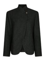Paria Check Blazer - Dark Grey