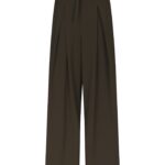 Eddina Woven Pants - Dark Brown