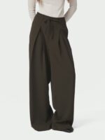 Eddina Woven Pants - Dark Brown - Afbeelding 3