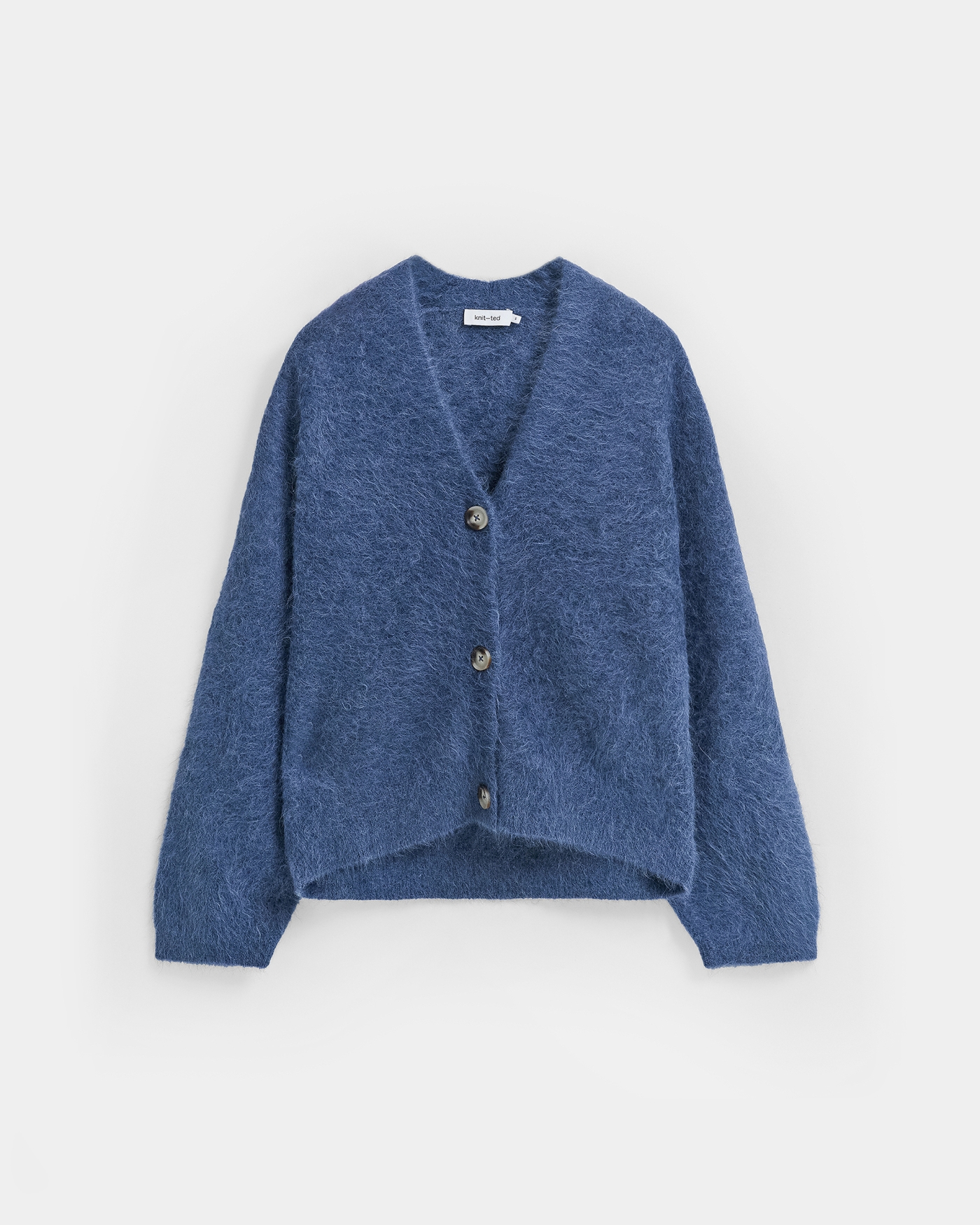 262P047_419_1000_52 Maris Cardigan - Mid Blue - Afbeelding 1