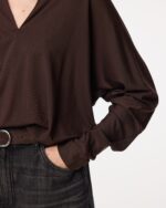 Bobbie Top - Choco - Afbeelding 2