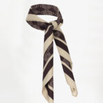 Monogram Printed Scarf - Dark Plum