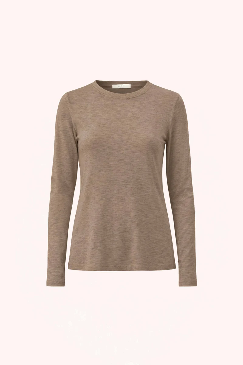 26411104_730_8 Moky LS Top - Biscuit - Afbeelding 1