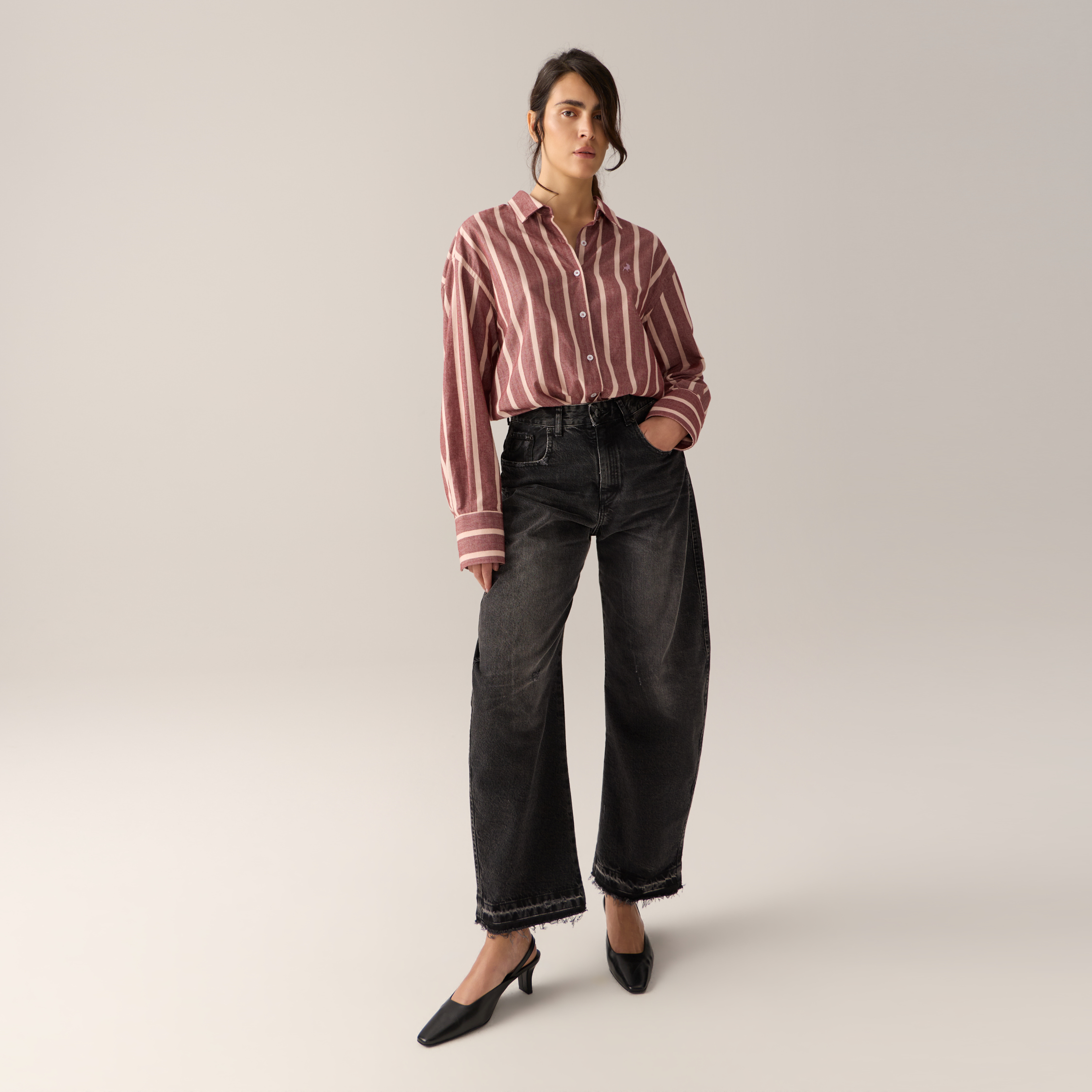 3503-8071DALI8071MARTEBLACKSTONE Dali Jeans - Vintage Black - Afbeelding 1
