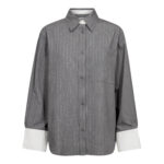 PennyCC Pin Shirt - Mid Grey