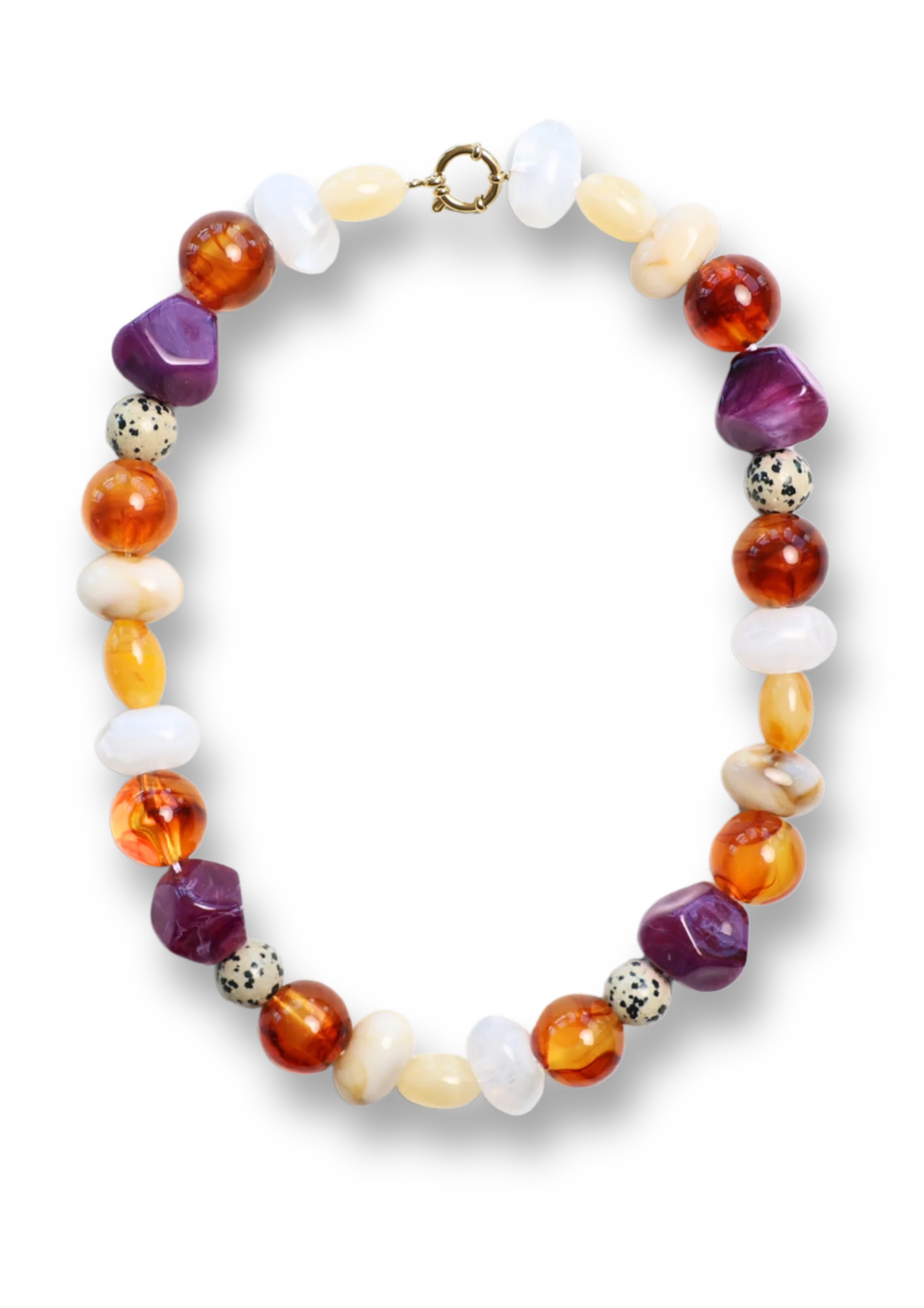 CandySoftFallNecklace Bonnie Studio's - Candy Necklace - Soft Fall Mixed - Afbeelding 1