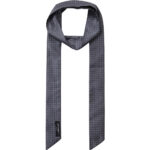 Rhomb Tie Scarf - Grey