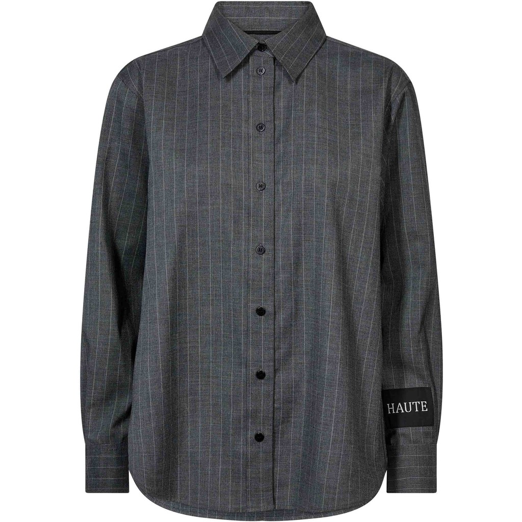 HL10997_Antracit_1 Tailor Pin Shirt - Antracit - Afbeelding 1