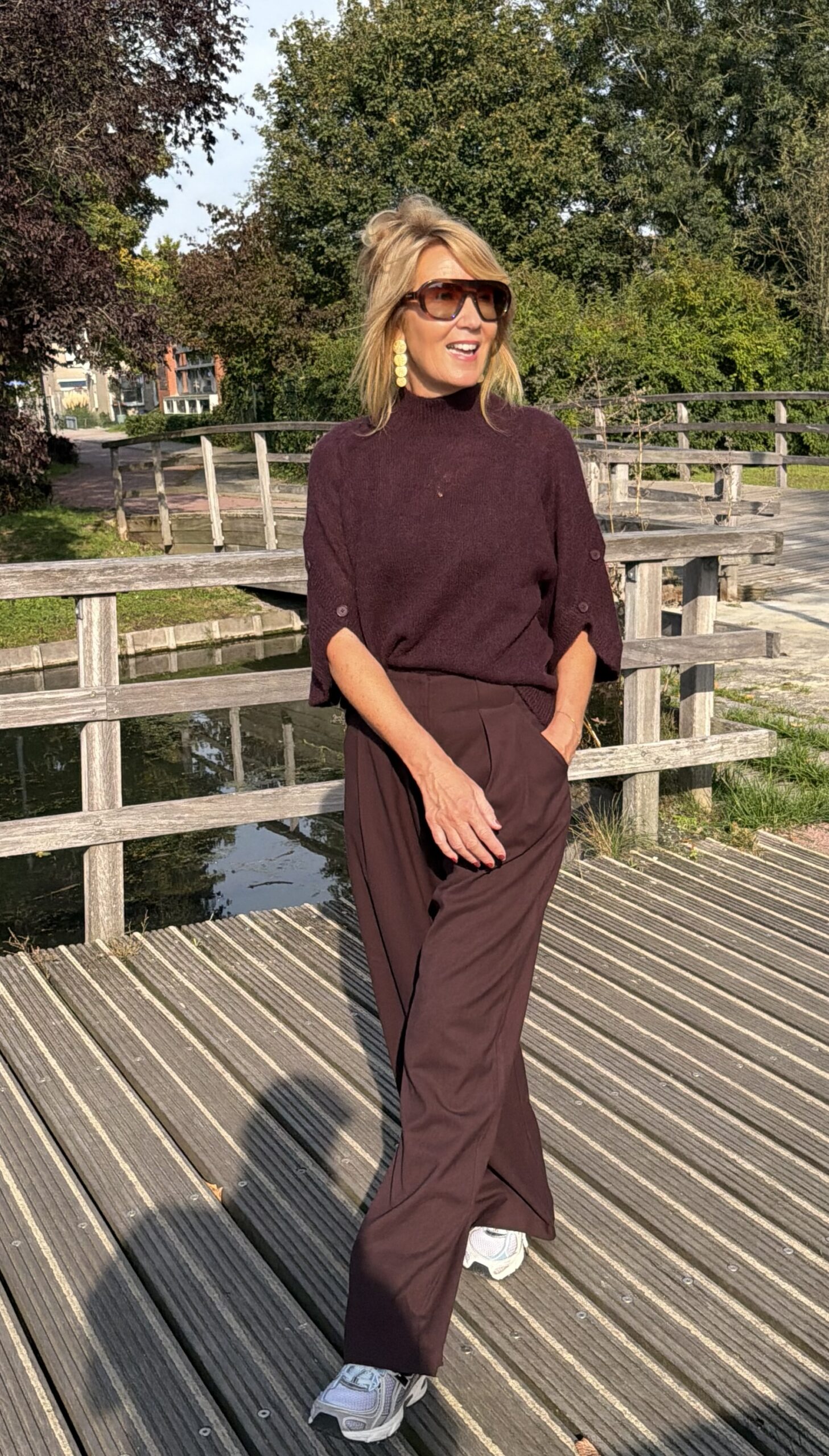 img_1548 Jovial Pants - Prune - Afbeelding 1
