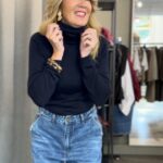 Phea Turtleneck - Bleu Nuit