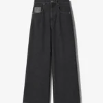 Drew Barrel Jeans - Black Wash