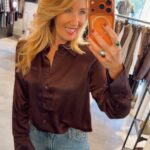Estelle Shirt - Chocolate Plum