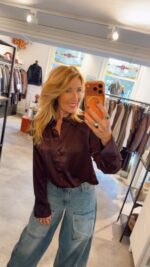 Estelle Shirt - Chocolate Plum - Afbeelding 3