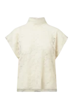 Alaria Lace Top - Ecru