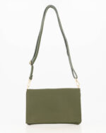 Myra Small Leather Bag - Army