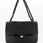 Chiavari Leather Bag - Black