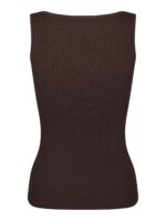 Talia Glitter Knit Top - Burgundy - Afbeelding 2