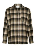 Dalma Flannel Check Shirt - Army