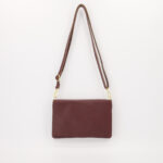 Myra Small Leather Bag - Bordeaux