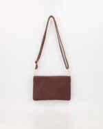 Myra Small Leather Bag - Bordeaux