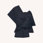 Jula Jacquard Top - Midnight