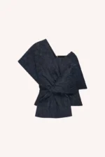 Jula Jacquard Top - Midnight